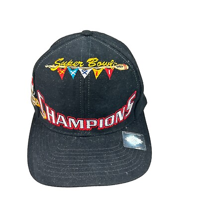 #ad Logo Athletic Super Bowl XXXII 32 Snapback hat no Denver Broncos logo Champion $13.99