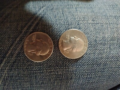 #ad Rare 1965 Liberty Washington Quarter No Mint Mark And Edge Error $250.00