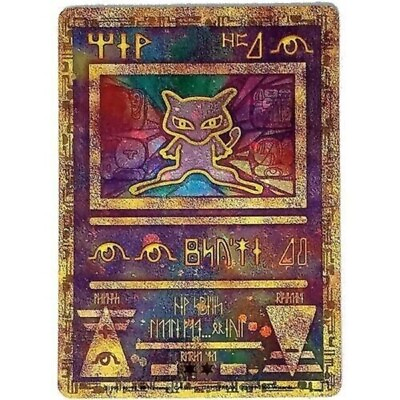 #ad NEW Pokemon Ancient Mew Promos Metal Card TCG Pokémon Cards Gift for Kids $9.95