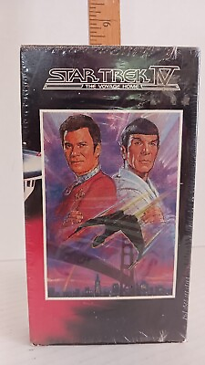 #ad Vintage VHS Tape = Star Trek IV: The Voyage Home VHS 1996 $2.99