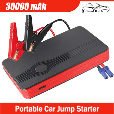 #ad Portable 30000mAh Car Jump Starter Booster Jumper Box Power Bank Battery Charger $22.75