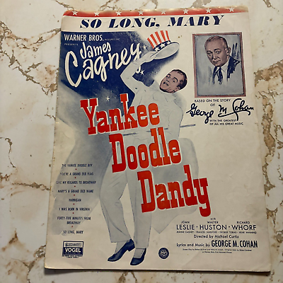 #ad So Long Mary from Yankee Doodle Dandy sheet music $3.50