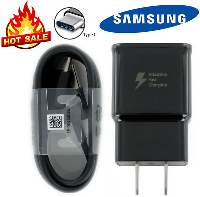 #ad New OEM Samsung Galaxy S8 Edge Plus Type C Adaptive Fast Wall Charger G5 G6 V20 $12.99