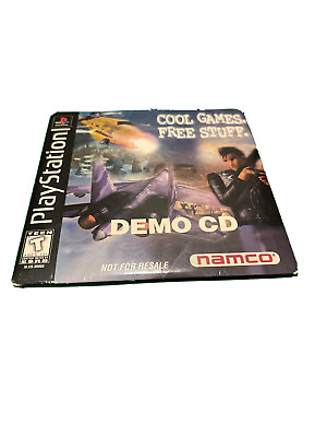 #ad NAMCO Cool Games Free Stuff Demo Disc CD Sony PlayStation 1 Ps1 Time Crisis 1997 $8.93