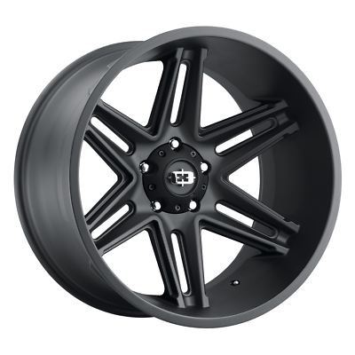 #ad Vision Off Road 20x12 Wheel Satin Black 363 Razor 8x6.5 51mm Aluminum Rim $222.99