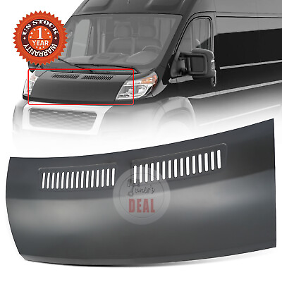 #ad Hood Front Panel For 2014 2022 Ram ProMaster 1500 2500 3500 68095724AA $136.40