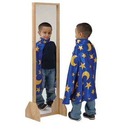 #ad Bi Directional Kids Mirror Includes Stand Daycare Furniture Home Classroo... $168.31