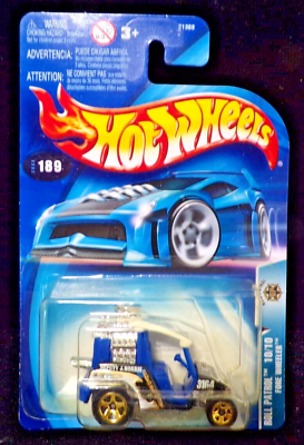 #ad 2003 Hot Wheels Featuring Roll Patrol FORE WHEELER 10 10 Card #189 $7.95
