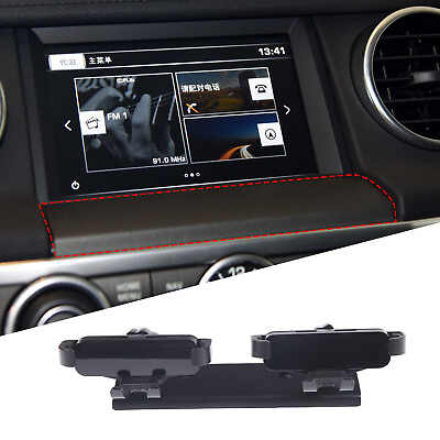 #ad Front Navigation Double Mobile Phone Holder For Land Rover Discovery 4 2010 2016 $69.99