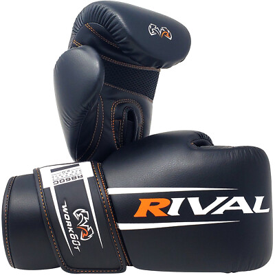 #ad Rival Boxing RB60C Workout Compact Hook and Loop Bag Gloves 2.0 Black $49.95