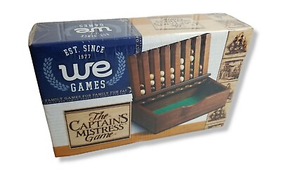 #ad WE Games Wood Captain#x27;s Mistress 4 in a Row Connect Game $56.14