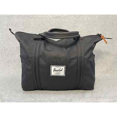 #ad Herschel Supply Co. Strand Duffle Bag in Black EUC $55.00