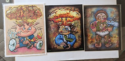 #ad Garbage Pail Kids Limited Numbered Print Lot Potter Lizanetz Bam Box GPK Topps $109.09