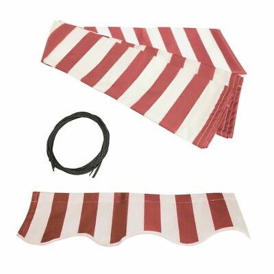 #ad Retractable Awning Replacement Fabric 6.5 x 5 Feet Patio Canopy Garden Sun Shade $25.52