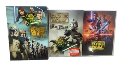 #ad STAR WARS THE CLONE WARS: The Complete Series Season 1 7 on DVD TV Series $39.99