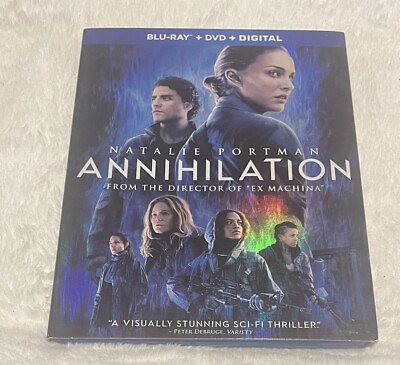 #ad Annihilation Blu ray DVD 2018 w slipcover Natalie Portman Alex Garland $9.99
