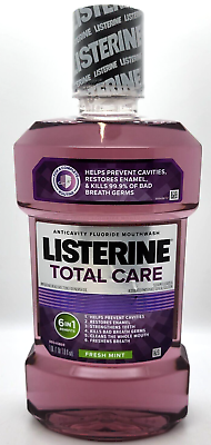#ad Listerine Total Care Anticavity Fluoride Mouthwash Fresh Mint Flavor 1 Litre $18.47