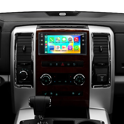#ad Para 2009 2012 DODGE RAM 1500 2500 3500 Apple CarPlay Android Auto Radio GPS WIF $145.00
