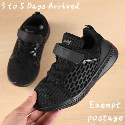 #ad Kids Shoes Boys Girls Running Sneakers Lightweight Boys Shoes Breathable Tennis $8.99