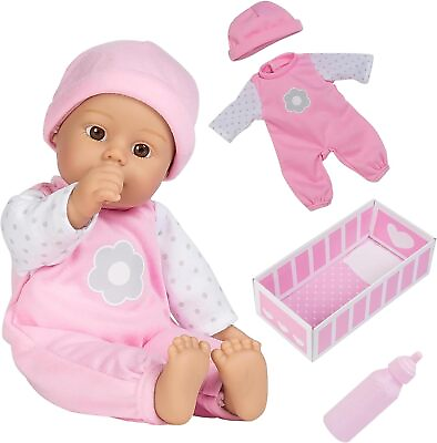 #ad Adora Soft Baby Doll Girl 11 Inch Sweet Baby Blossom Machine Washable 1 New $29.90