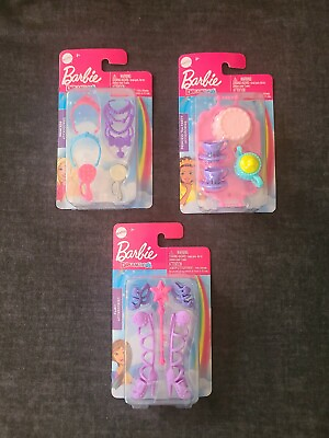 #ad Mattel Barbie Dreamtopia Fairy Princess Accessories Headbands Jewelry Shoes Toy $13.48