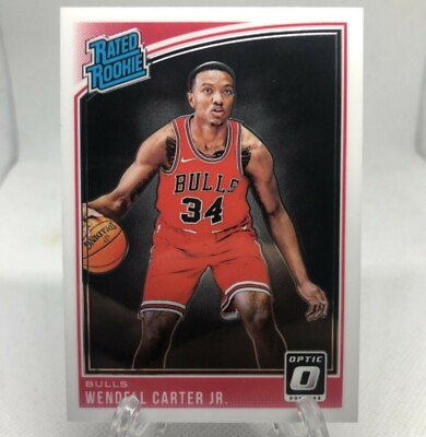 #ad Wendell Carter Jr. Bulls 2018 19 Donruss Optic Rated Rookie RC Rookie Card #170 $0.99