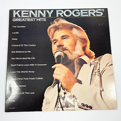 #ad Kenny Rogers Greatest Hits Vinyl LP EX $9.99