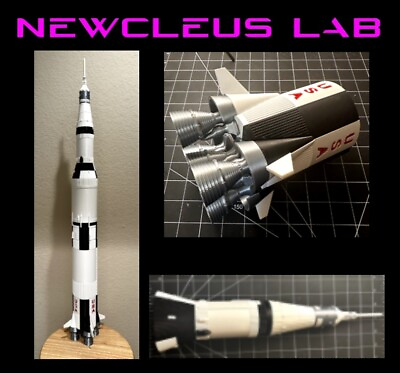#ad NASA SaturnV Rocket 1:110 Scale 40 inches tall $119.99