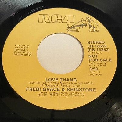 #ad Fredi Grace amp; Rhinstone Love Thang 45 Soul Funk Disco Boogie $39.99