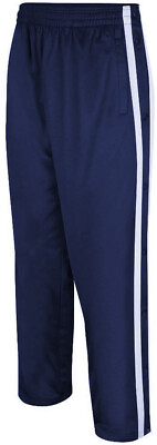 #ad Mens Navy Tearaway Athletic Pants Side Snaps $11.83