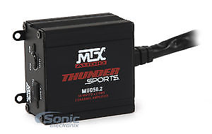 #ad MTX MUD50.2 100 Watt RMS 2 Channel Amplifier Amp For Polaris RZR ATV UTV Cart $98.96