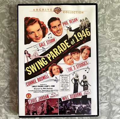 #ad Swing Parade of 1946 DVD 2011 Warner Archive Collection 3 Stooges Excellent Disc $11.60