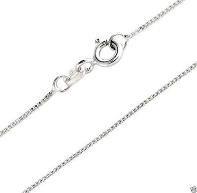 #ad Italian Chain Box 012 Genuine Sterling Silver 925 Best Deal Fine Jewelry 14quot; $10.16