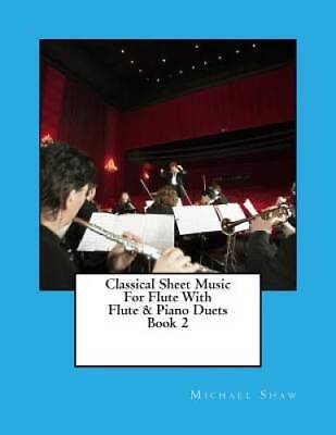#ad Classical Sheet Music For Flut VERY GOOD $13.94