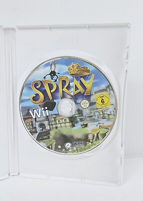 #ad Spray Nintendo Wii Game PAL Disc Only GC Rare AU $49.95