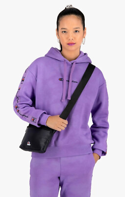 #ad Champion Fashion Tie Dye Hoodie Women#x27;s Purple Sportswear Sweatshirt Hoody Top $63.00