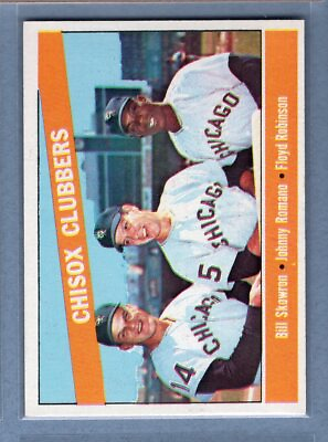 #ad 1966 Topps #199 Chisox Clubbers EX MT GO140 $4.00