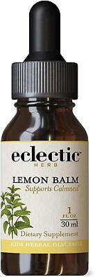 #ad Eclectic Institute Kids Herbs Lemon Balm Lemon Flavor Calming and Nervous Sys $30.99
