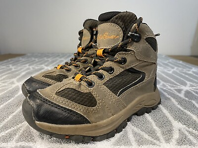#ad Eddie Bauer Kids Brown Size 11m Hiking Boots $12.99