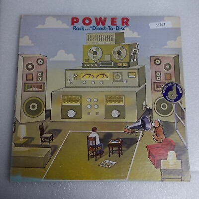 #ad #ad Power Direct To Disc LP Vinyl Record Album $23.82