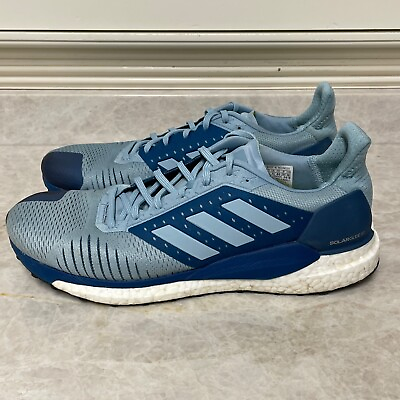 #ad Adidas Mens Solar Glide ST D97074 Blue Running Shoes Sneakers Size 11.5 $59.90