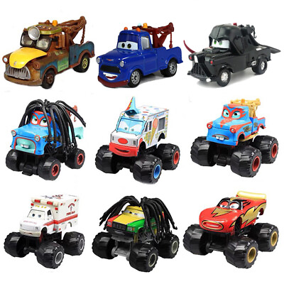 #ad Disney Pixar Cars Diecast 1:55 2024 **You Pick** Monster Truck Mater McQueen $11.99