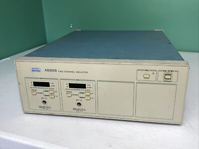 #ad Sony Tektronix A6909 Two Channel Isolator $499.95