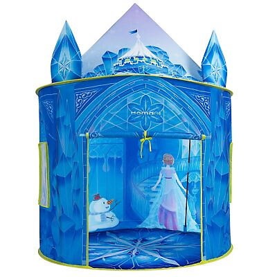 #ad Princess Play Tent Frozen Toy for Girls Ice Castle Kids Tent Indoor and Out $56.70
