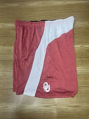 #ad Champion Gym Shorts Mens 2XL Red Oklahoma Sooners Active Training Bottoms $29.77