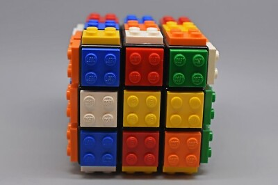 #ad Lego Rubik#x27;s Cube: A Twist on the Classic Puzzle Built with Lego Bricks $22.99