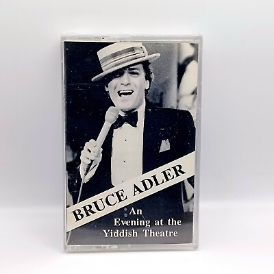 #ad Bruce Adler – An Evening At The Yiddish Theatre 1991 cassette $13.13