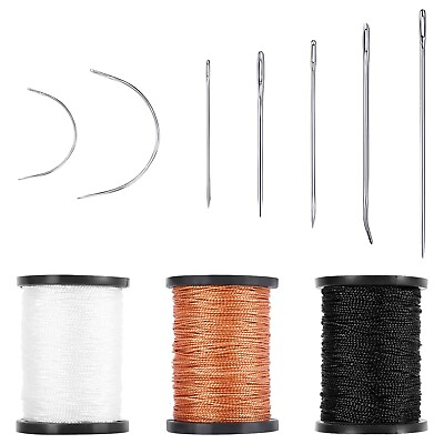 #ad Upholstery Sewing Thread Kit3 Rolls Upholstery Thread Nylon Thread Heavy Dut... $26.73