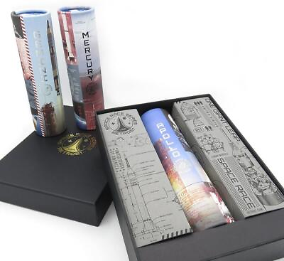 #ad #ad Retro 51 Space Race Series Apollo Gemini amp; Mercury 3 Pen Box Set $650.00