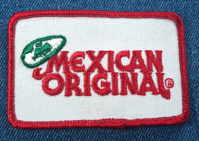 #ad NOS Vintage MEXICAN ORIGINAL Advertising 3quot; Patch Sombrero Latino Nice Cool OG $5.39